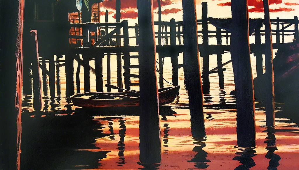 Bruce Bomberger - Salt Gold, Saturday Evening Post Story Illustration