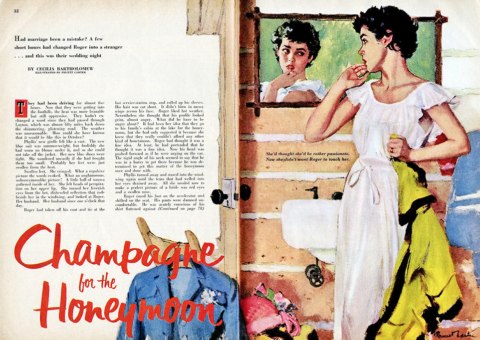Pruett Carter Champagne for the Honeymoon