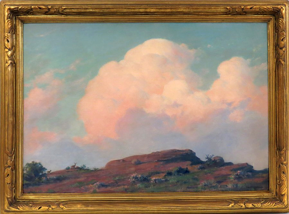 Charles Courtney Curran - Evening on the Summit
