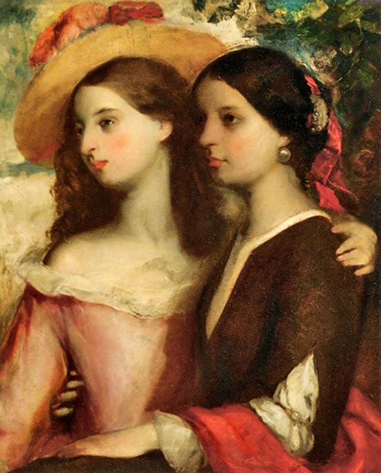 William Etty - Friends