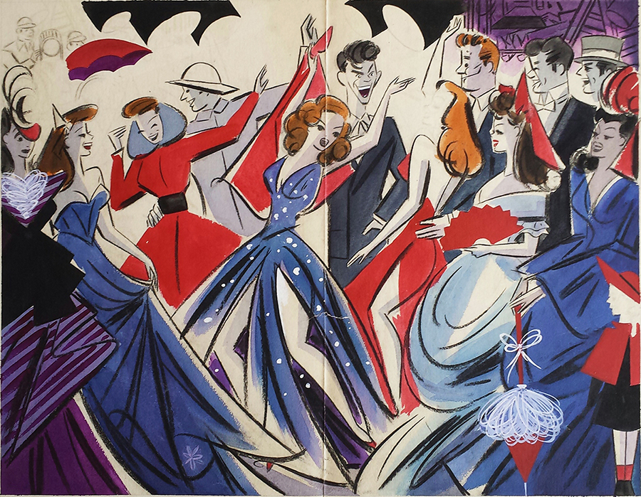 Jaro Fabry - A Hollywood Cast Party - (Preliminary Study)