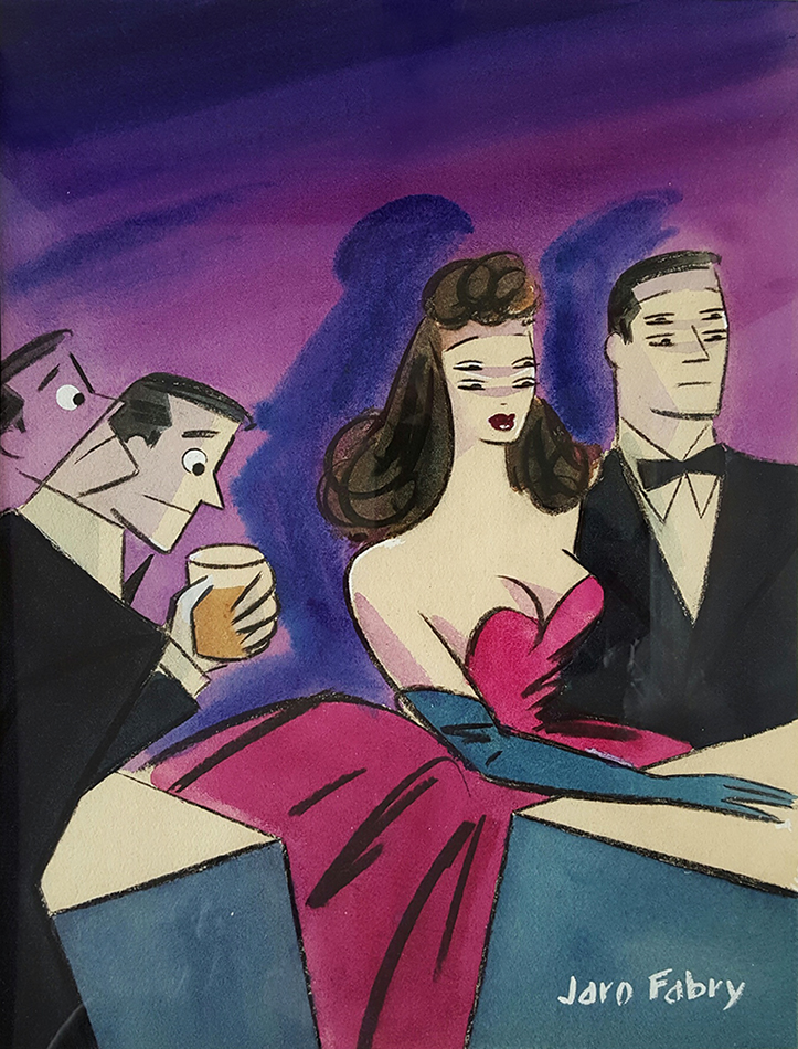 Jaro Fabry - Drunk man at party