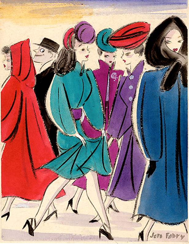 Jaro Fabry - Fashionable Women with Hats