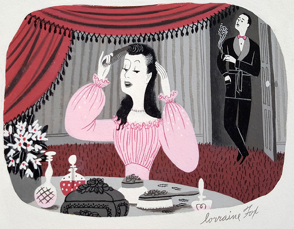 Lorraine Fox - Woman at Vanity