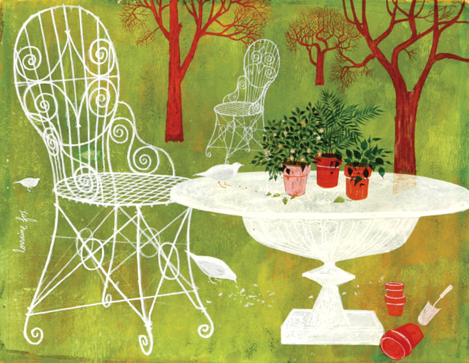 Lorraine Fox - Garden Scene