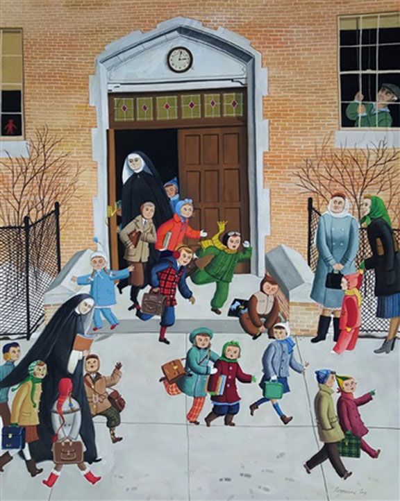 Lorraine Fox - Children at School, Magazine Illustration, ca. 1950–1969