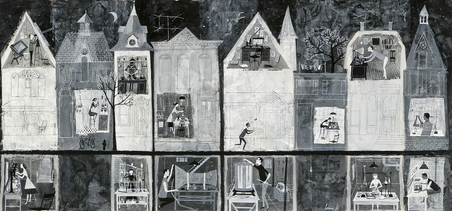 Lorraine Fox - Looking Into a Neighborhood