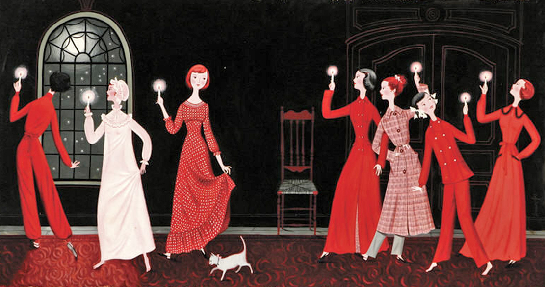 Lorraine Fox - Women with Candles