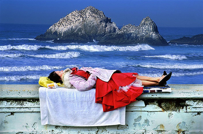 Woman at Seal Rock