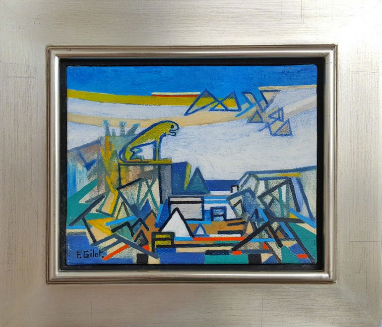 Francoise Gilot - Lion at Delos, 1967