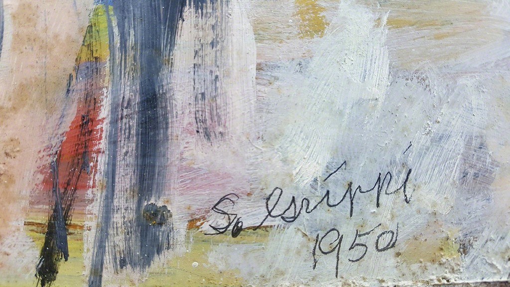 Salvatore Grippi - Figures Running, 1950