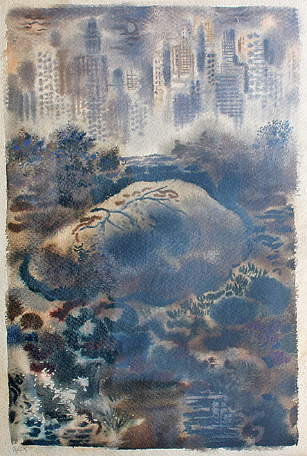 George Grosz - Central Park