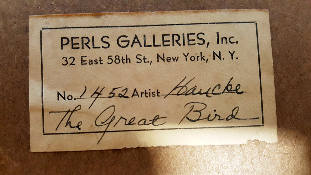Frederick Haucke - The Great Bird