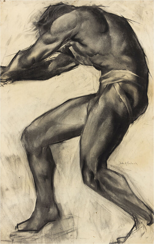 John R. Grabach - Muscular Male Nude