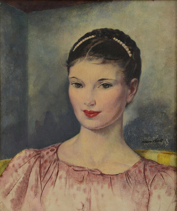 Leon Kroll  - Portrait of Theresa Rogers