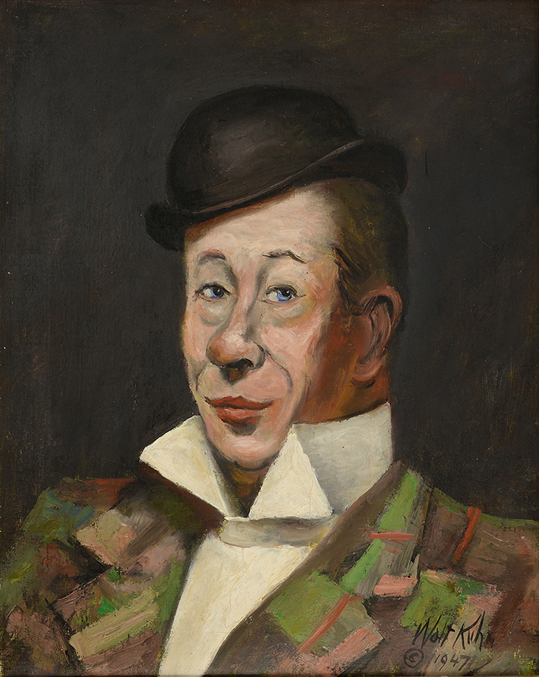 Walt Kuhn - Portrait of Bert Lahr