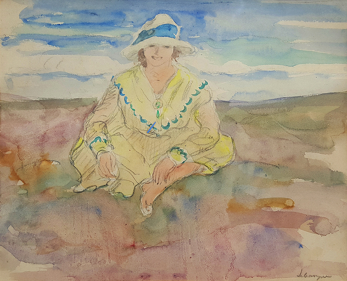 Henri Lebasque - Le Jeune Fille