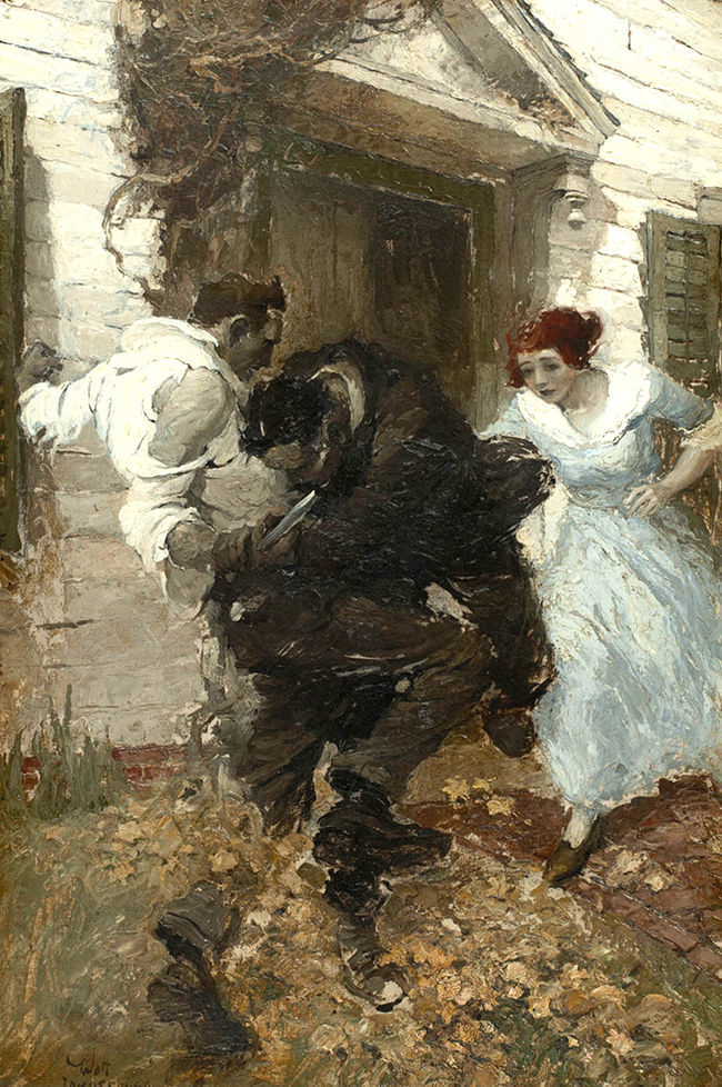 Walt Louderback - The Scuffle