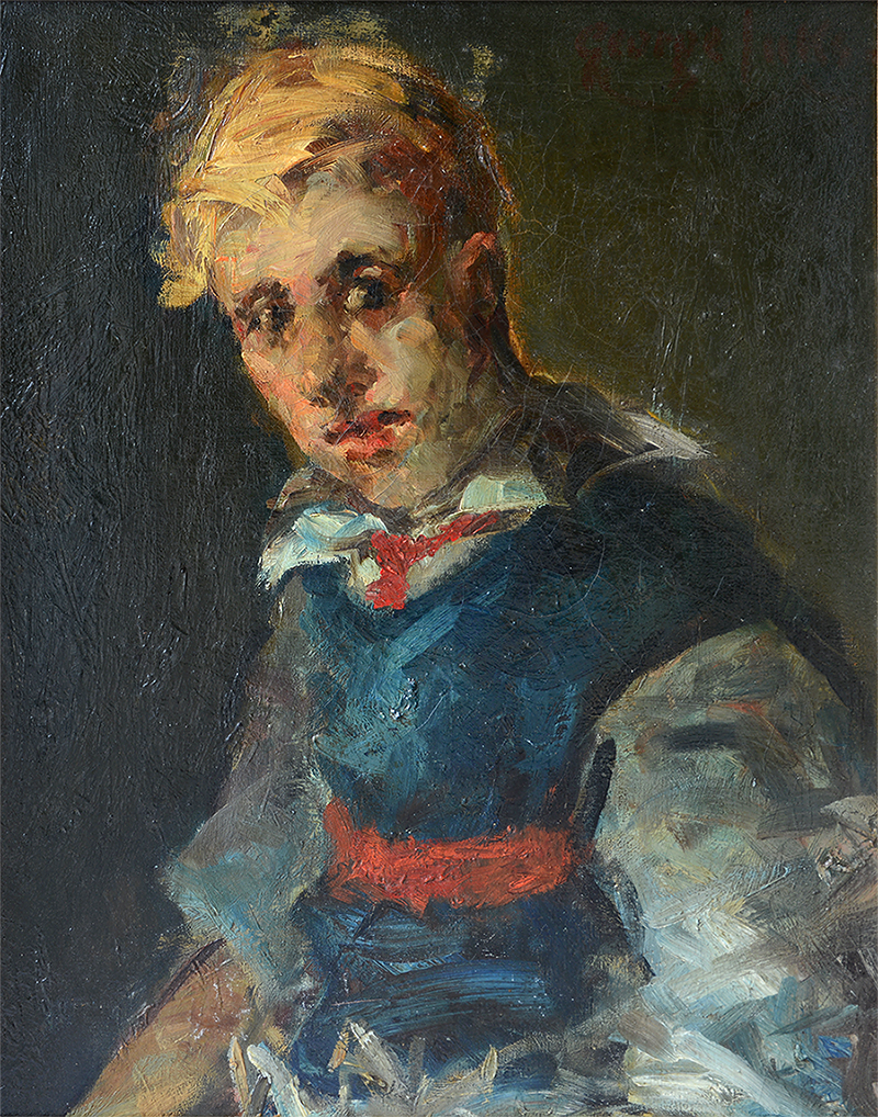 George Benjamin Luks - Portrait of a Boy