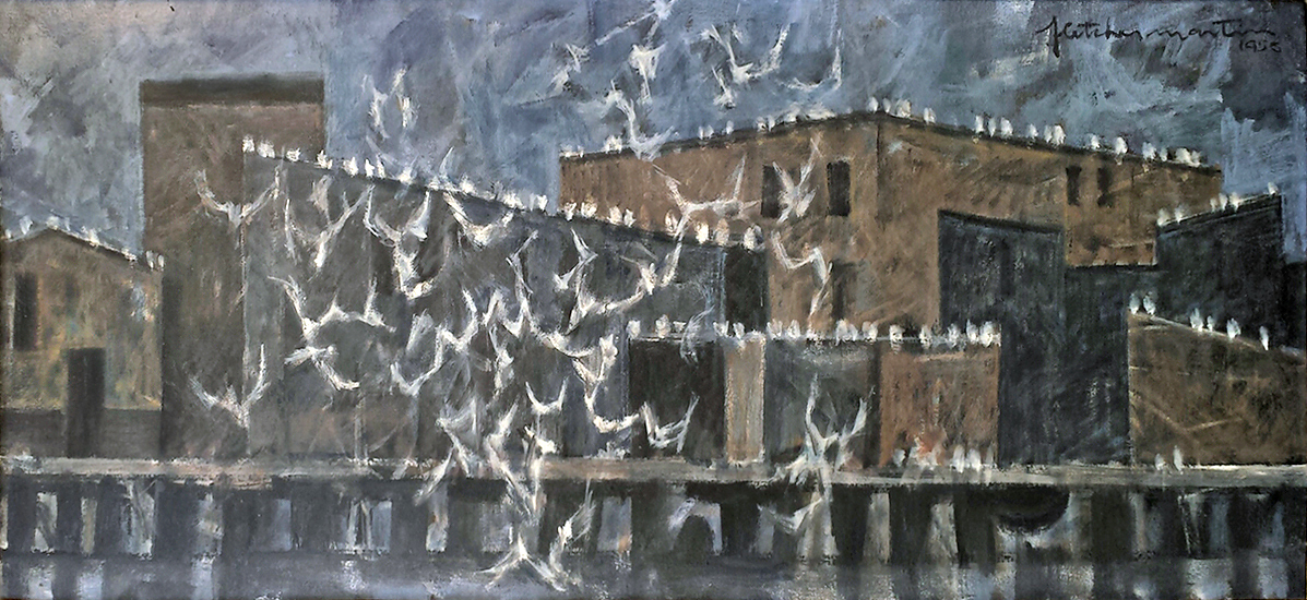 Fletcher Martin - Quarrelling Gulls