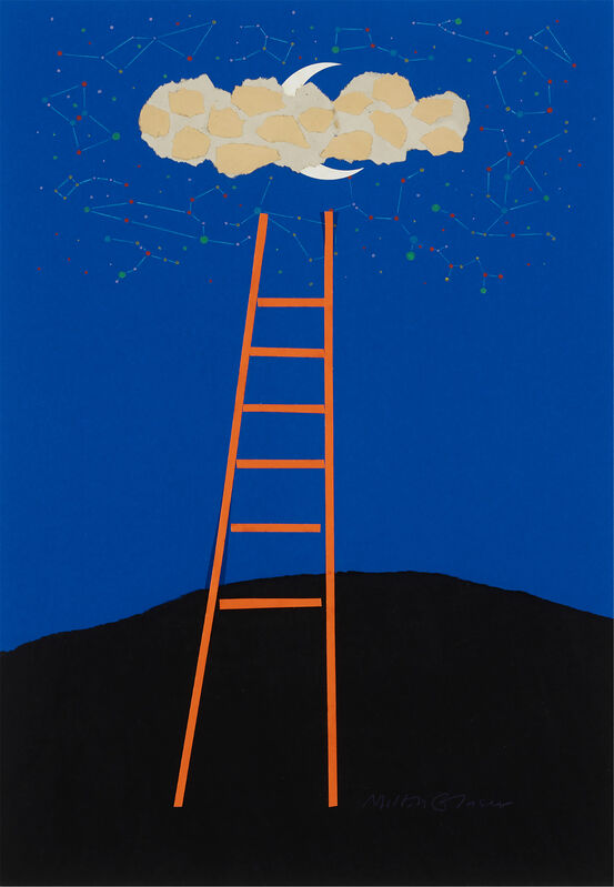Milton Glaser - Juilliard School of Music (Ladder) poster - Original art
 ‘Julius Caesar original art for Penguin book cover’