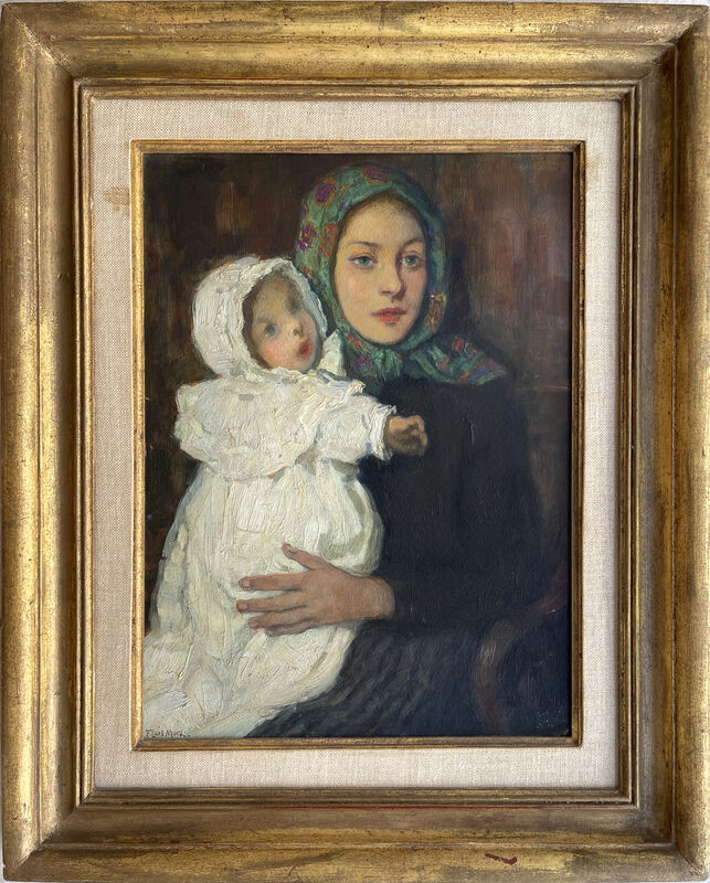 Francis Luis Mora - Mother and Child