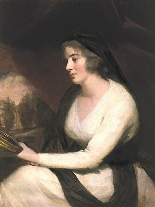 Sir Henry Raeburn - Portrait of Mrs. Johnstone