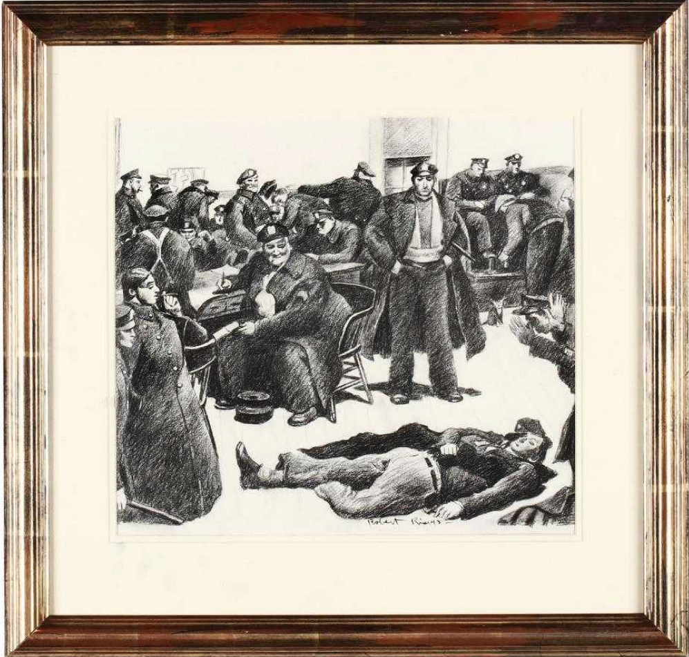 Robert Riggs - Illustration for Fortune