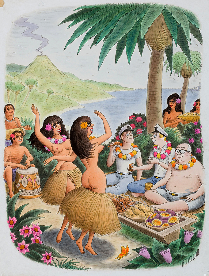 Richard Dean Taylor - Playboy Cartoon Illustration, 