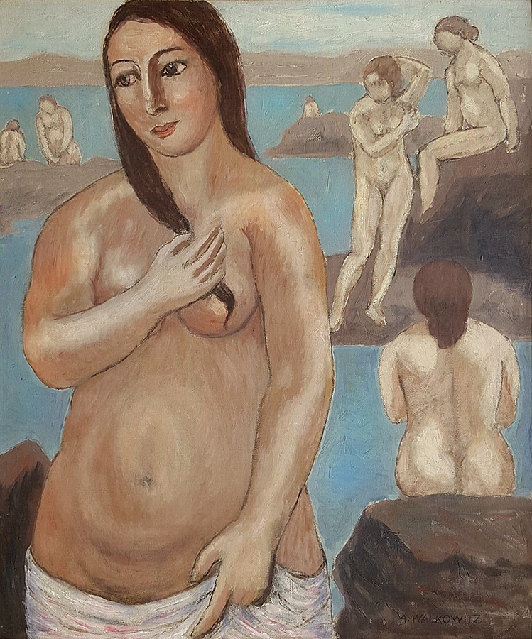 Abraham Walkowitz - The Bather