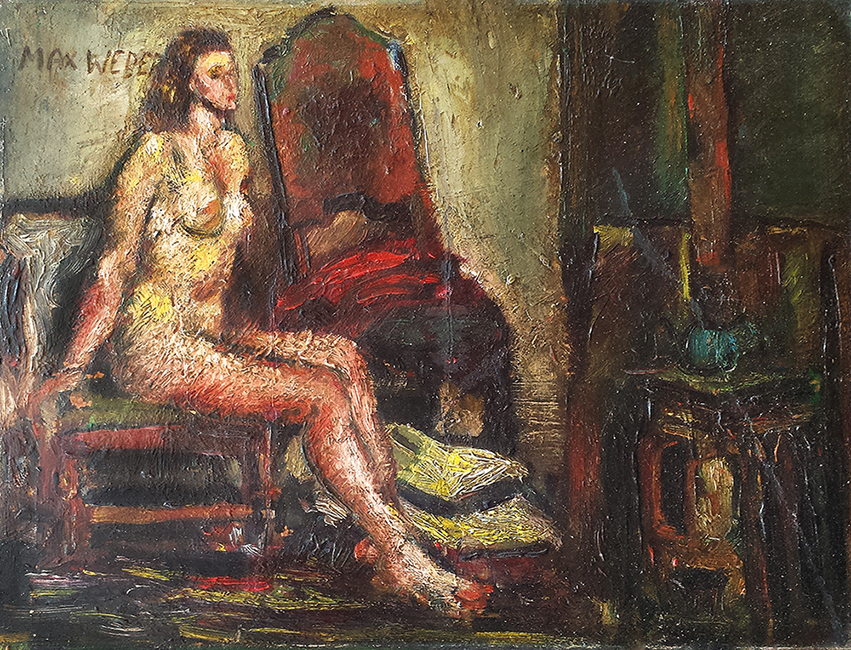Max Weber - Girl on Chair