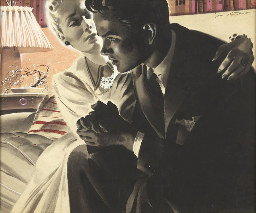 Jon Whitcomb - Magazine story illustration